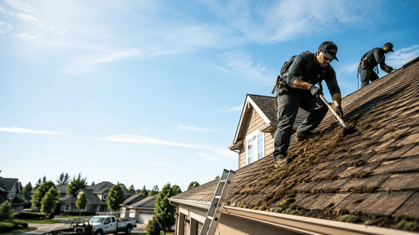 Roof Moss Removal in Derry, NM near me
